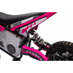 Elektrická motorka Cross A9901 350W ružová